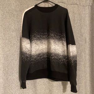 General Idea sweater black and white